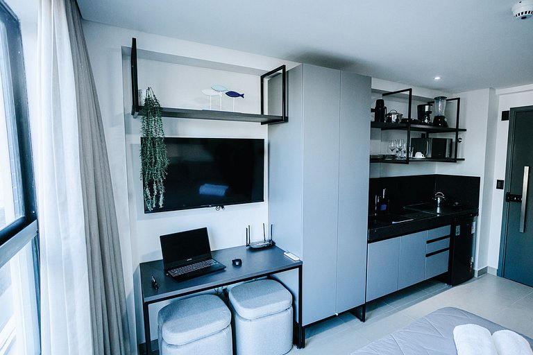 Flat frente praia - Bessa