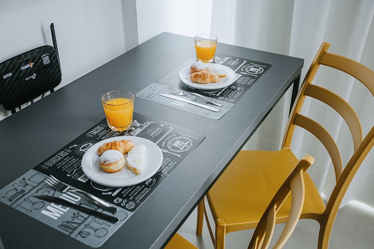 Flat no Get One - 50 metros da praia