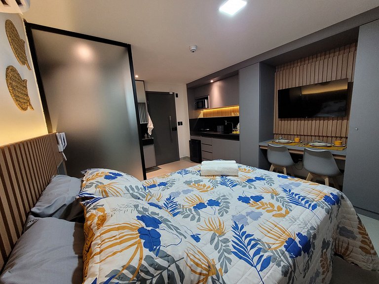 Studio no Bessa | Completo e bem localizado