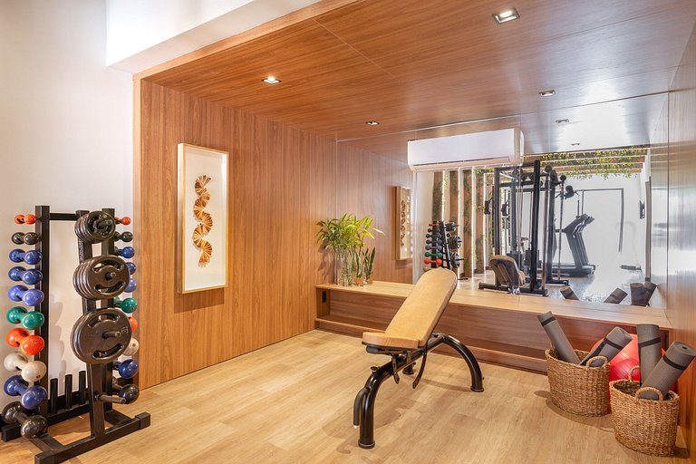 Flat Sensacional com Varanda 50m da Praia