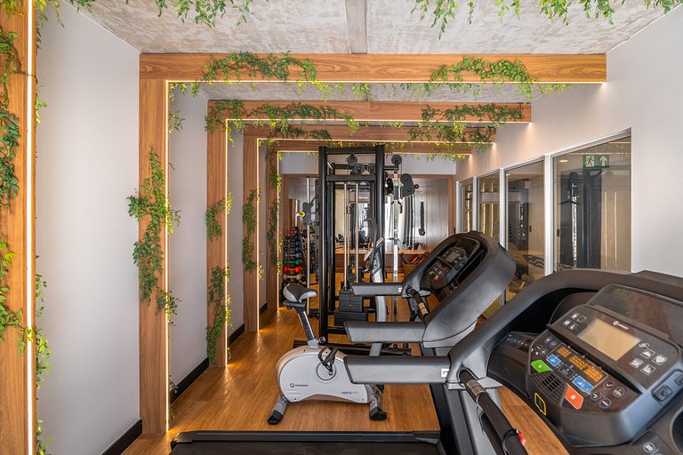 Flat Sensacional com Varanda 50m da Praia