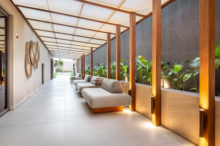 Flat Sensacional com Varanda 50m da Praia