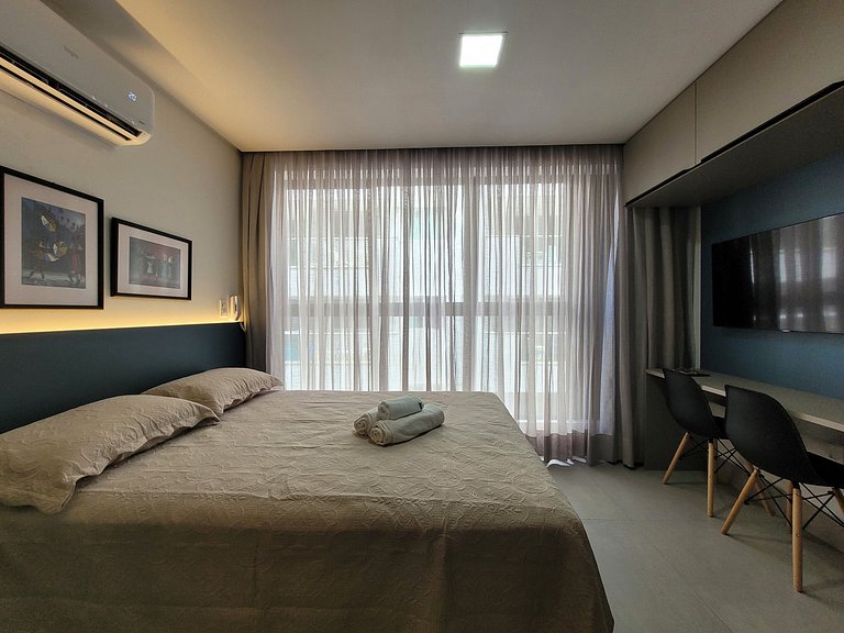 Rooftop com Piscina | A 50m da Praia