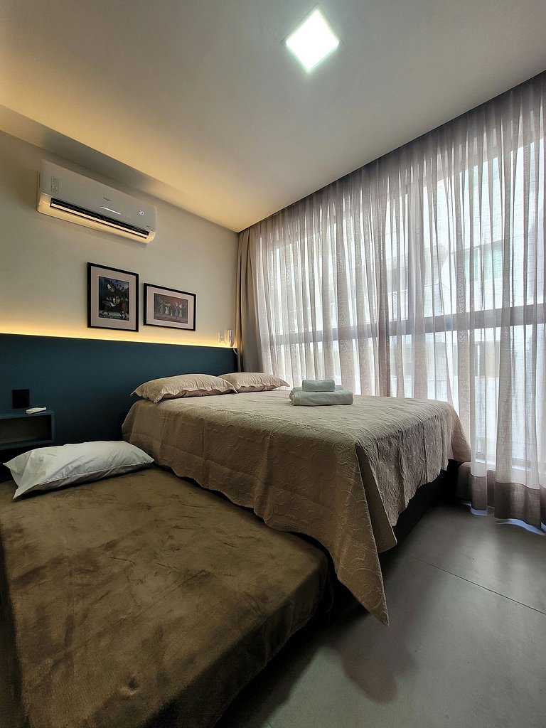 Rooftop com Piscina | A 50m da Praia