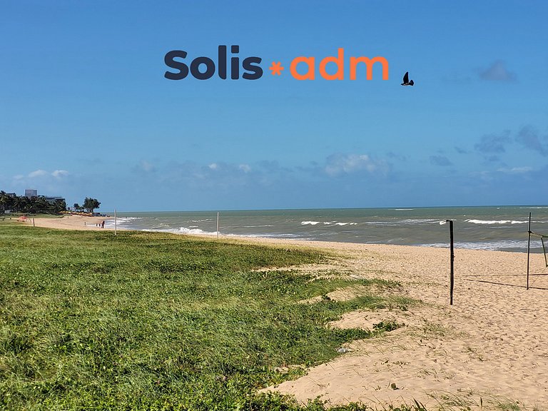 Aproveite o Rooftop com Piscina | A 50m da Praia