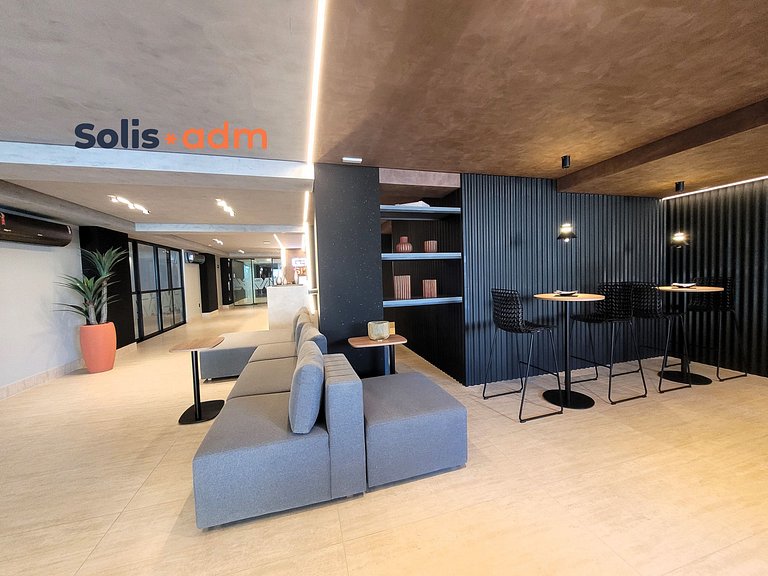 Rooftop com Piscina | A 50m da Praia
