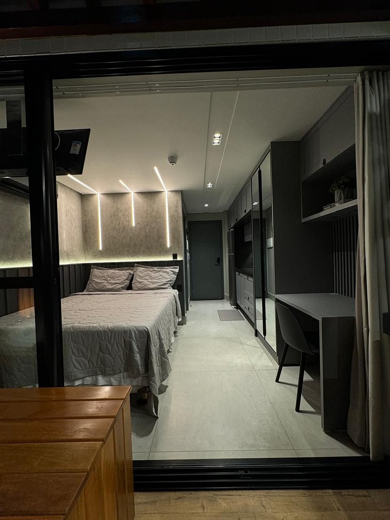 Flat Moderno com Jacuzzi Privativa