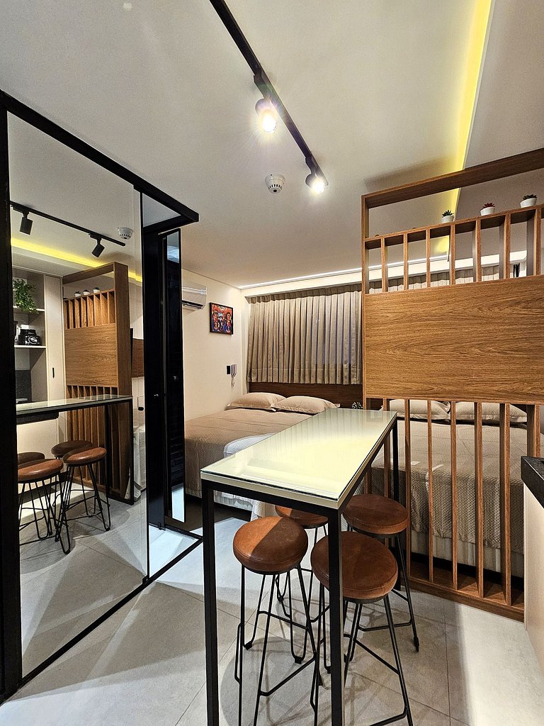 Experiência premium perto do mar | 2 camas casal