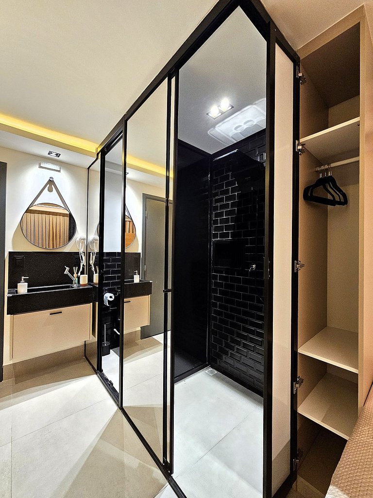 Experiência premium perto do mar | 2 camas casal