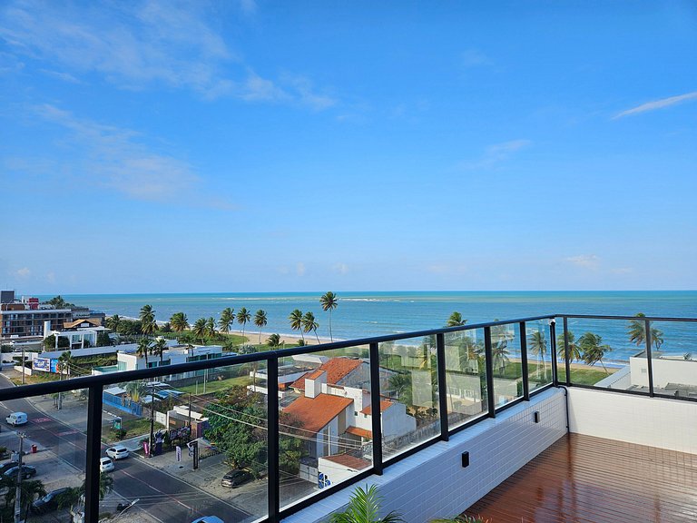 Rooftop com Piscina | A 50m da Praia