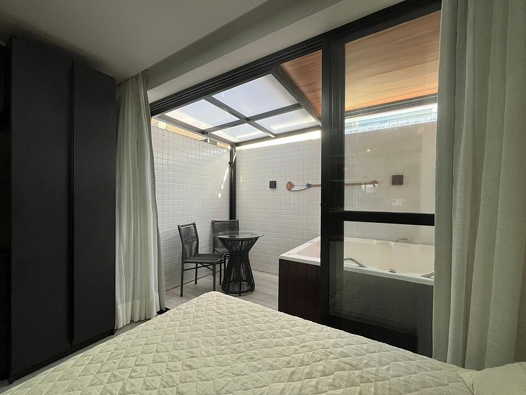 Acomodação com Jacuzzi para 2 pessoas