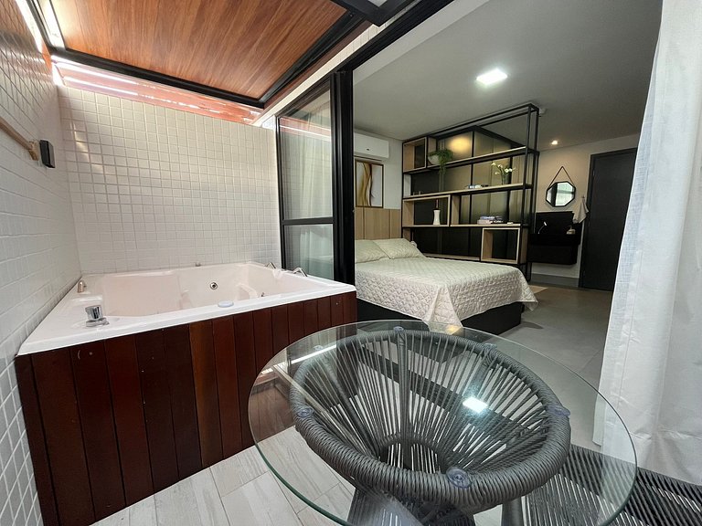 Acomodação com Jacuzzi para 2 pessoas