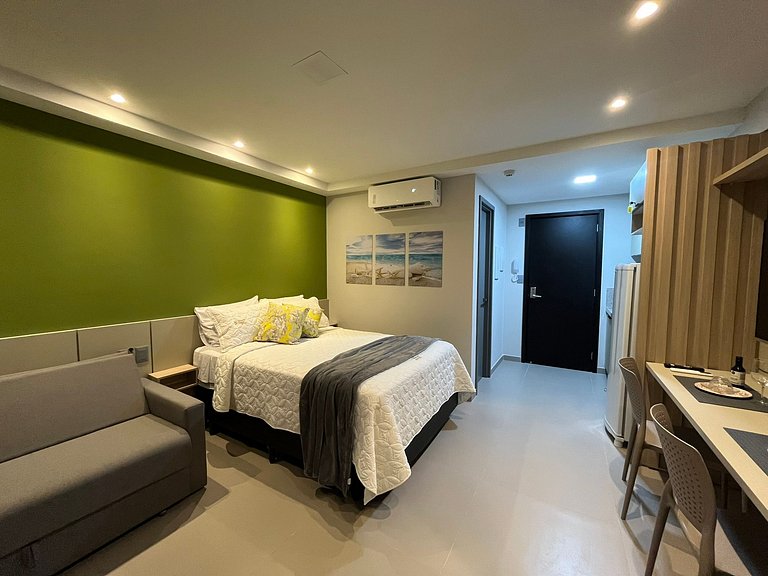 Apartamento novo com vista para o mar. BH-305