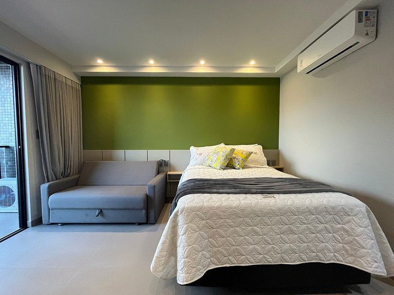 Apartamento novo com vista para o mar. BH-305