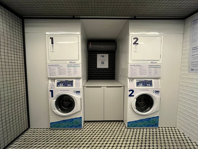 Espaço e conforto em frente ao mar