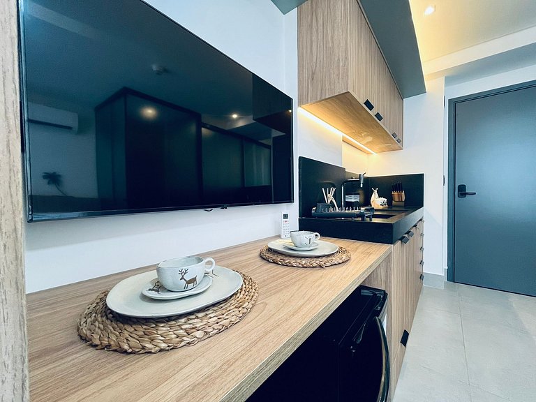 Elegante acomodação no Bessa a 50m da praia