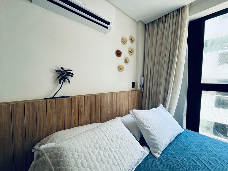 Elegante acomodação no Bessa a 50m da praia