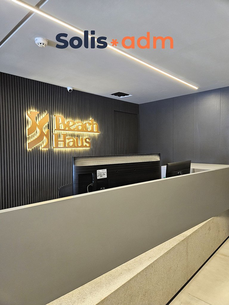 Flat à Beira-Mar com Varanda