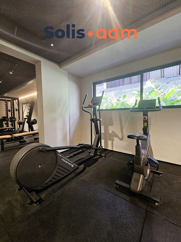 Flat à Beira-Mar com Varanda