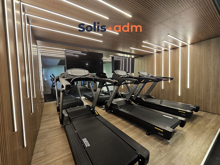 Flat à Beira-Mar com Varanda