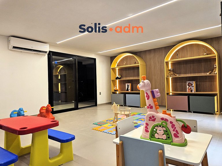 Lindo Flat Beira-Mar no Beach Haus