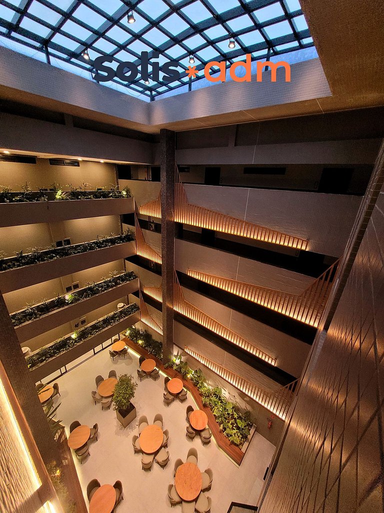 Flat à Beira-Mar com Varanda