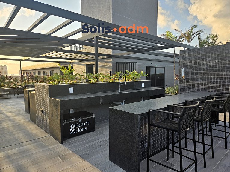 Lindo Flat Beira-Mar no Beach Haus