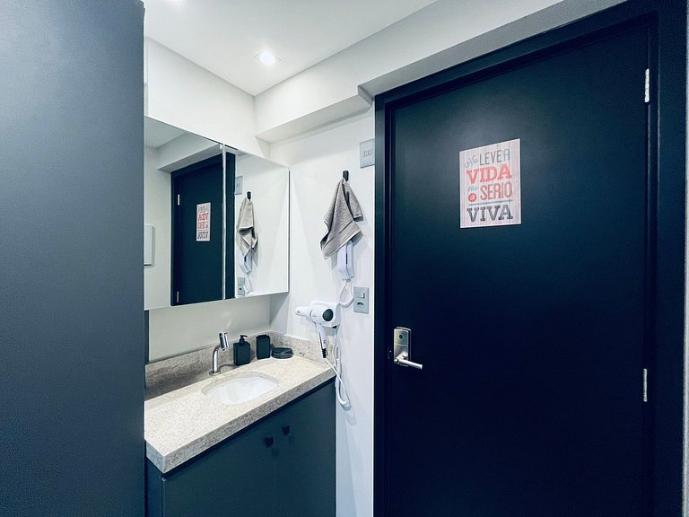 Apartamento Beira Mar Completo e Confortável
