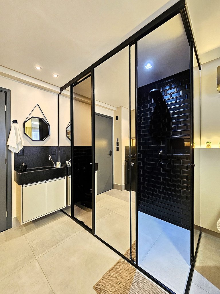 Studio perfeito para casal, poucos passos da praia