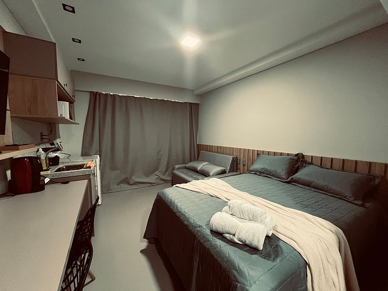 Flat Beira Mar no Jardim Oceania