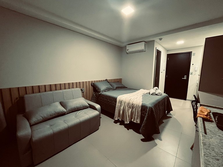 Flat Beira Mar no Jardim Oceania