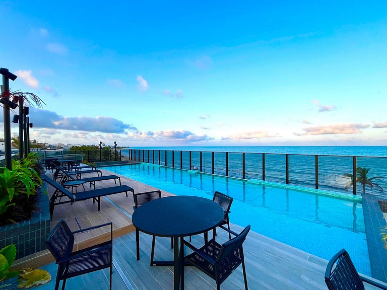 Flat Beira Mar no Jardim Oceania