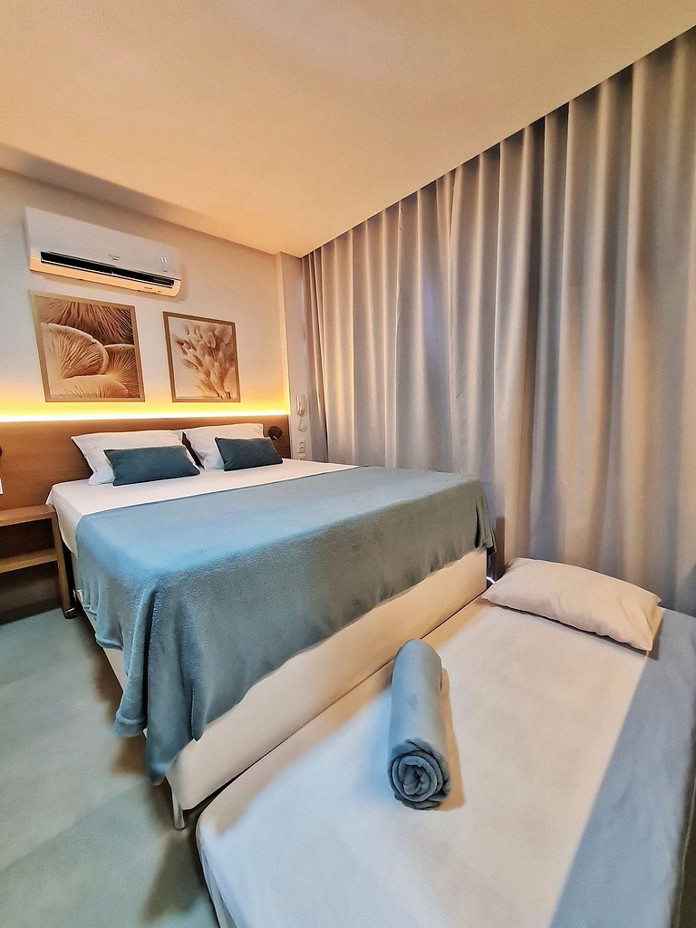 Flat moderno no Bessa, a poucos metros da praia