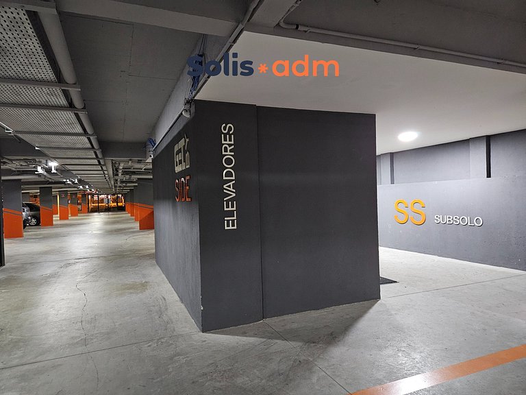 Studio espaçoso e confortável a 50m da praia