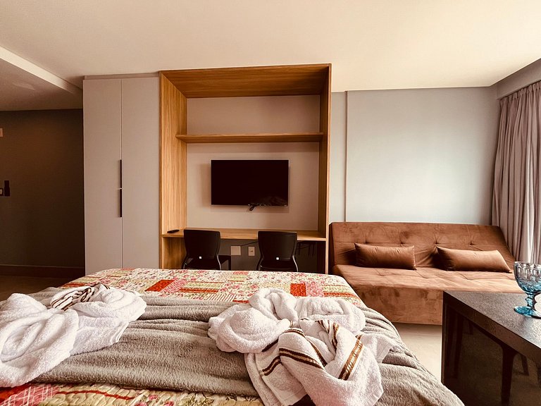 Apartamento espaçoso e confortável no Bessa