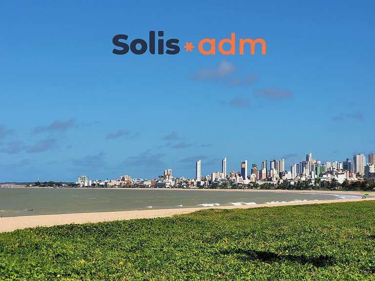 Studio moderno com cama king e muito conforto