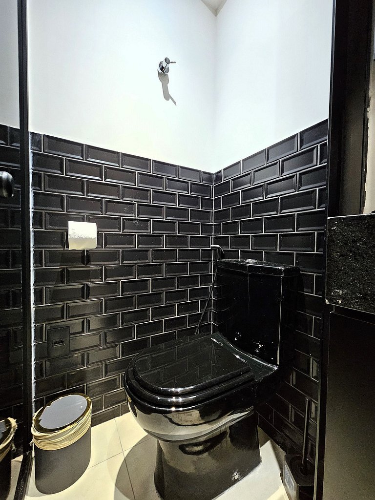 Studio moderno com cama king e muito conforto