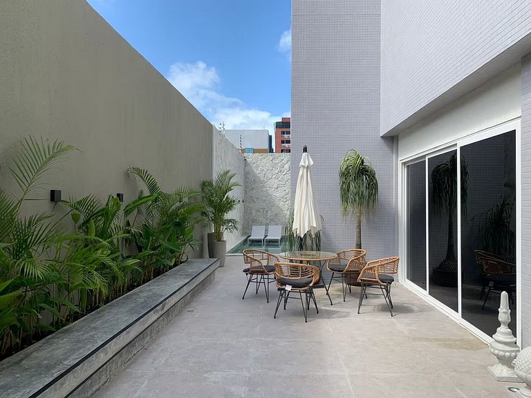 Studio Garden no Cabo Branco