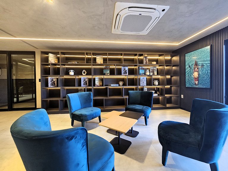 Apartamento Beira Mar Completo e Confortável