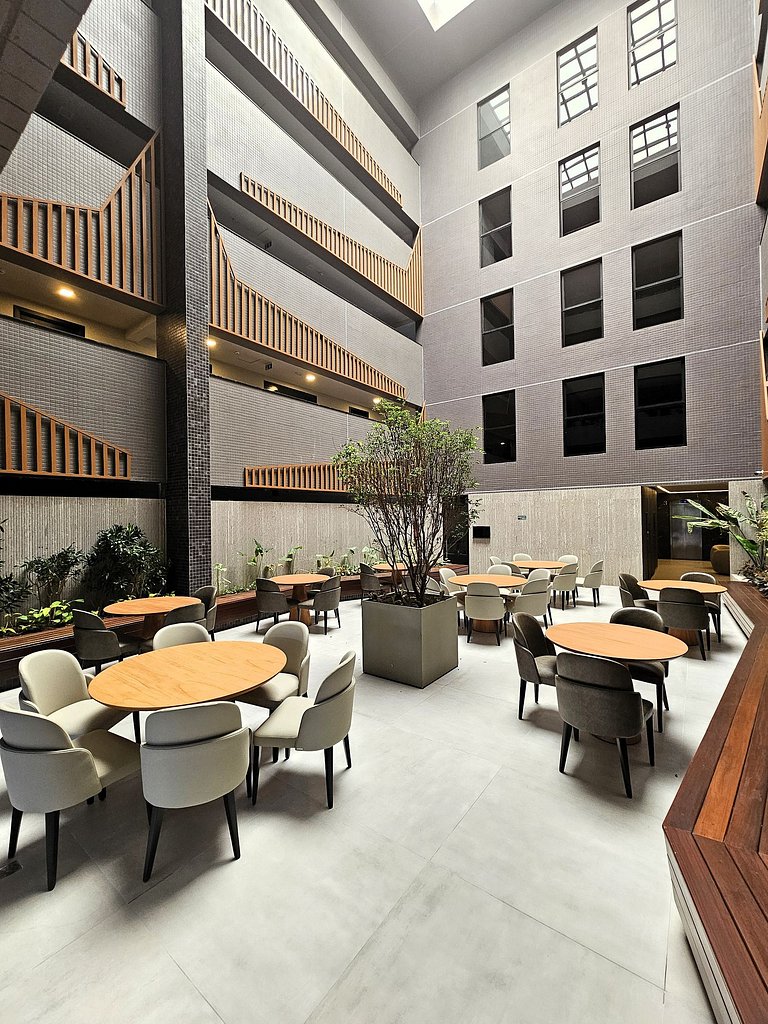 Apartamento Beira Mar Completo e Confortável