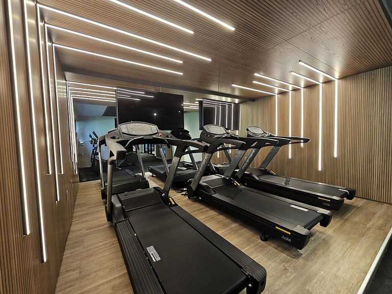 Apartamento Beira Mar Completo e Confortável