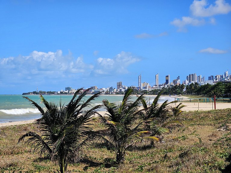 Apartamento Beira Mar Completo e Confortável