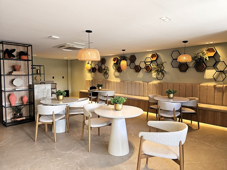 Belo Flat "pé na areia" no Get Sense