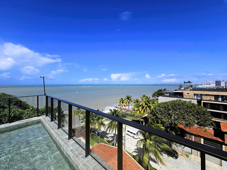 Estúdio Amplo com Vista Mar