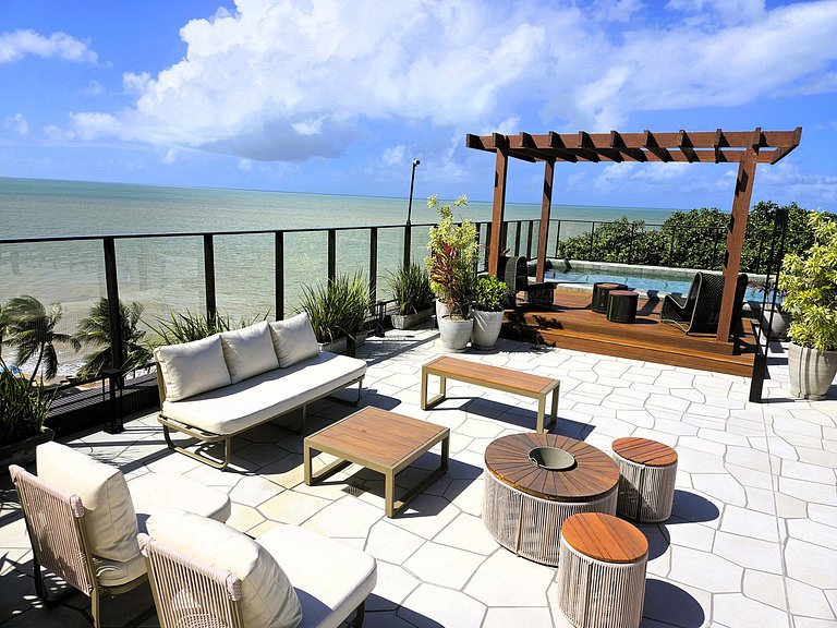 Belo Flat "pé na areia" no Get Sense