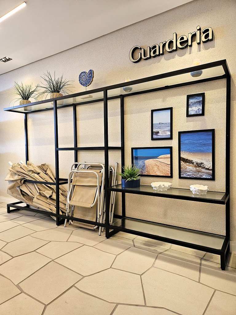 Flat "pé na areia" com Jacuzzi e Vista Mar