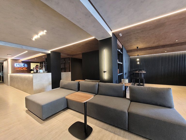 Elegante acomodação no Bessa a 50m da praia