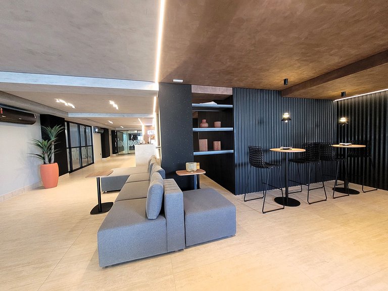 Elegante acomodação no Bessa a 50m da praia