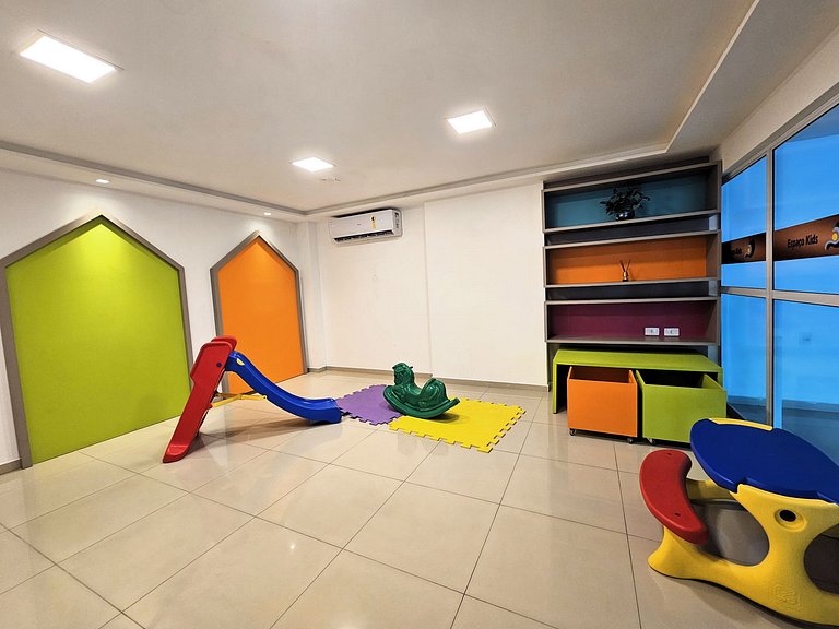 Elegante Apartamento 2 Quartos – 100m da Praia