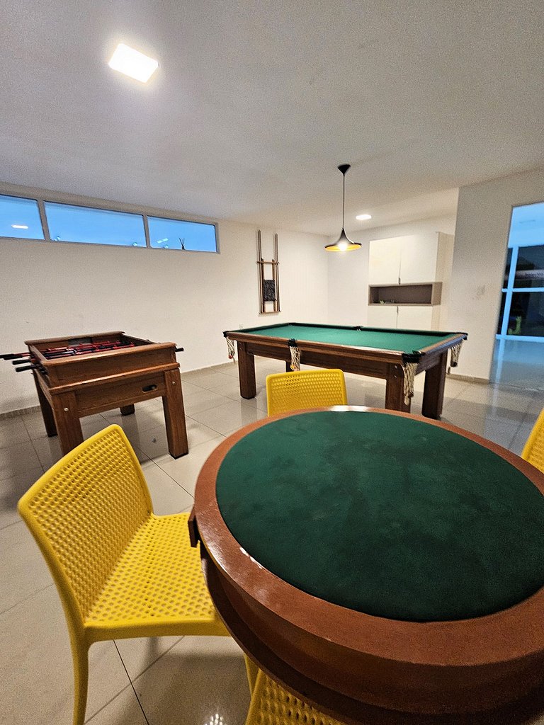 Apartamento Elegante 2 Quartos 50m da Praia